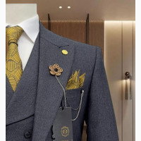 Italian Style Simoni Marioti Formal Bespoke 3pcs Men#039;s Suit