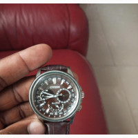 Citizen Eco Drive Watch - Genuine Leather Band - Water Resistant