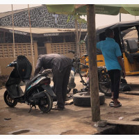 Honda Dio 1997 Gray