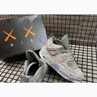 Kaws X Jordan 4 Cool Grey Sneakers