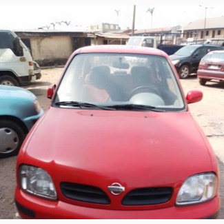 Nissan Micra 2003 Red