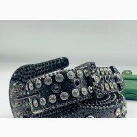 BB Rhinestone Studded Belt