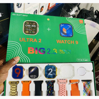 I50 Suit Max Ultra 2 And Watch 9 Smartwatches Couple Package