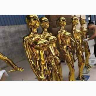 Female Gold Mannequins