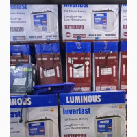 Luminous Inverlast Tubular Battery 220ah - Brand New