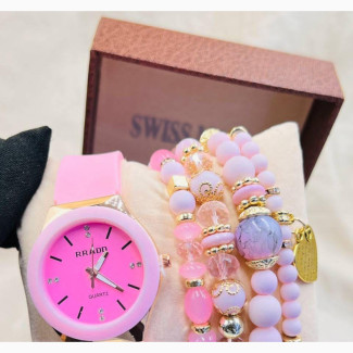 Wristwatch and Bracelets