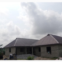 Brown Roofing Material