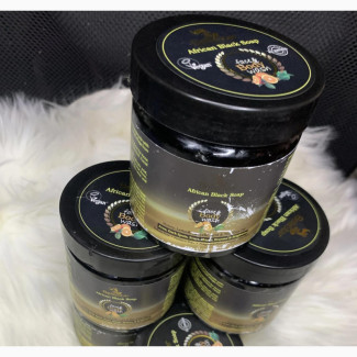 African Black Soap- Face And Body Wash