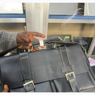 15 Amani Leather Laptop Bag