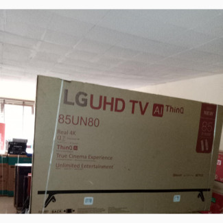 LG 85 UHD AI ThinQ Smart TV
