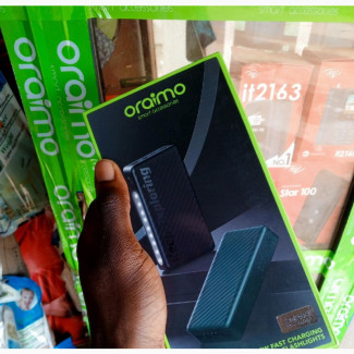 Oraimo Power Bank 27000mAh - Fast Charge, 3 Ports, Quick Charge 4