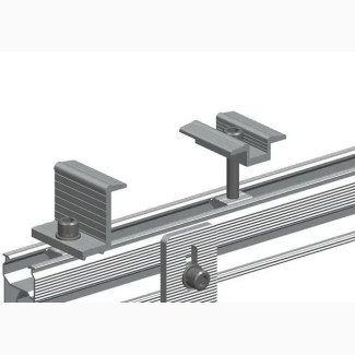 Anodized Solar Mounting Rails 2100mm - Brand New