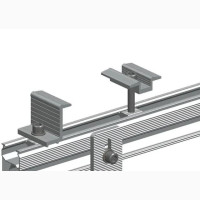 Anodized Solar Mounting Rails 2100mm - Brand New