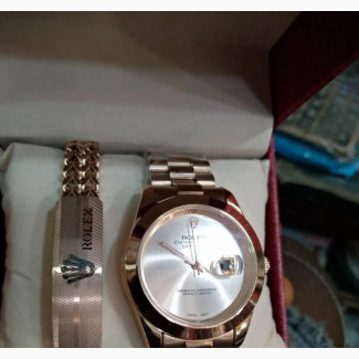 Rolex Wristwatch With Bracelet