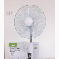 18 Rechargeable Fan Ac/Dc