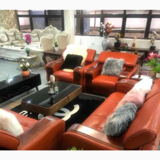 Standard Quality Leather Sofa - Brand New
