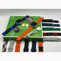 Y70 Ultra Smartwatch With Two Watches, Step Counter, 13straps