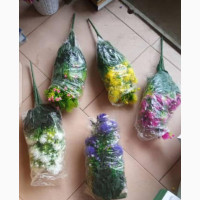 Bunches of Artificial Flowers