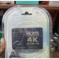 3x1 HDMI Switch with Remote Control - Black
