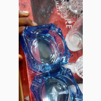 1Pcs Crystal Glass Ash Tray - Perfect for Daily Use or Home Decoration