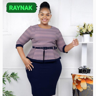 Suit Gown for Boss Ladies