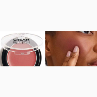 Avon 2-In-1 Peach Lip Cheek Cream - Get That Natural Blush