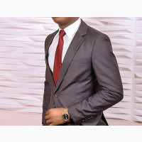 Quality Italian Men#039;s Suit. Gray Corporate Blazers