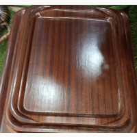 Wooden Tray for Hotels, Restaurants, and Fast Food