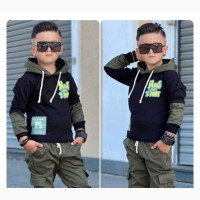 Boys Matching Hoodie and Joggers Set