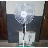 15W 16 Solar Standing Fan With Dual Power (220 AC, 12V DC)