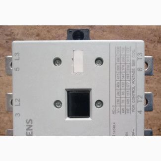 Siemens Contactor 300A 3Poles @ 3TF54, 3Phase 50KA. Coil 220Volt