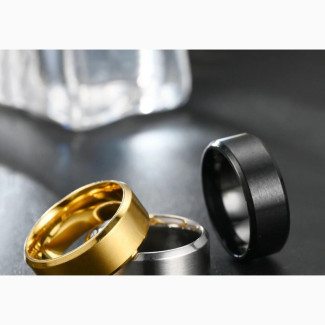 Non-Fading Titanium Steel Men#039;s Rings