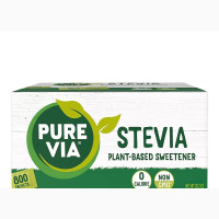 Pure Via - Stevia Sweetener (800 Sachets)