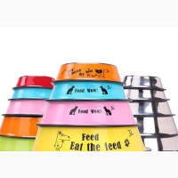 Stainless Pet Feeding Bowl - Prevents Spills