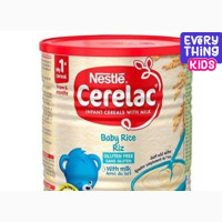 Nestle Cerelac Baby Rice Riz With Milk – 400g Cereal (400 G