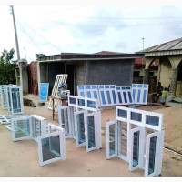 Aluminium Casements Windows With Burglary and Net