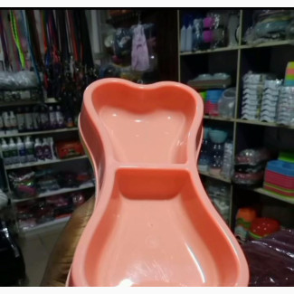 Double Food and Water Bowl for Cats and Dogs