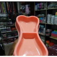 Double Food and Water Bowl for Cats and Dogs