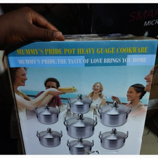 14pieces (7set) Mummy Pride Cooking Pot Cookware Set