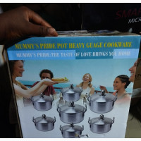 14pieces (7set) Mummy Pride Cooking Pot Cookware Set