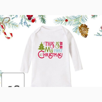 First Christmas Onesie
