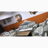 Quality 7 Seater Living Room Royal Fabric Sofa Chair