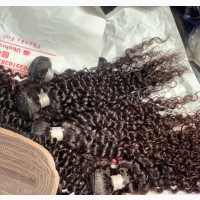 100% Human Hair Pixie Curls With Full Closure