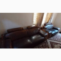 7 Seater Turkey Original Leather Chairs