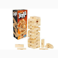 Hasbro Gaming Jenga Classic Hardwood Stacking Blocksoriginal