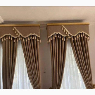 Curtain With Cornice Board Frame
