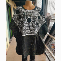 Handmade Adire Tops With Leggings