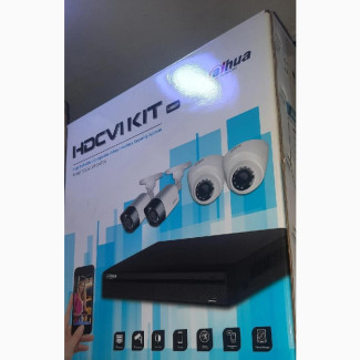Combo Kits Dahua Analogue Camera 4channels
