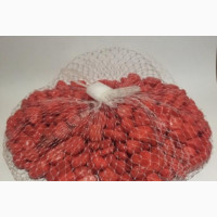 Colorful Pebbles for Fish Bowls Aquariums - Red