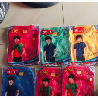 Dulx Kids Collar Neck T-Shirt Available in Dozens
